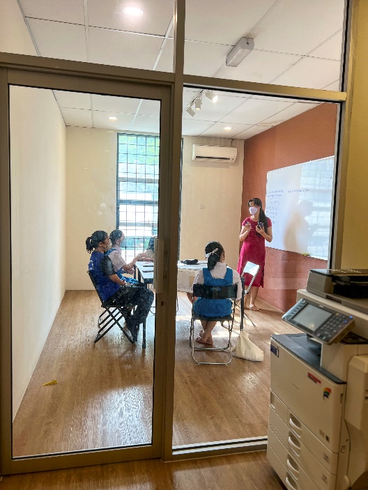 Classroom in session